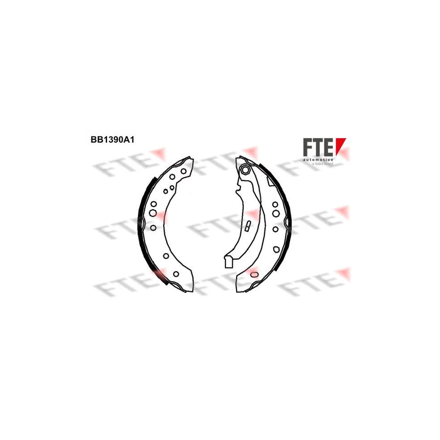 Fte BB1390A1 Brake Shoe Set | ML Performance UK Car Parts