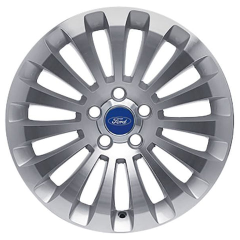 GENUINE FORD 2260835 x4 SET OF 4 MONDEO ALLOY WHEEL 17" 15-SPOKE DESIGN, SILVER MACHINED, 2007 - 2014 | ML Performance UK