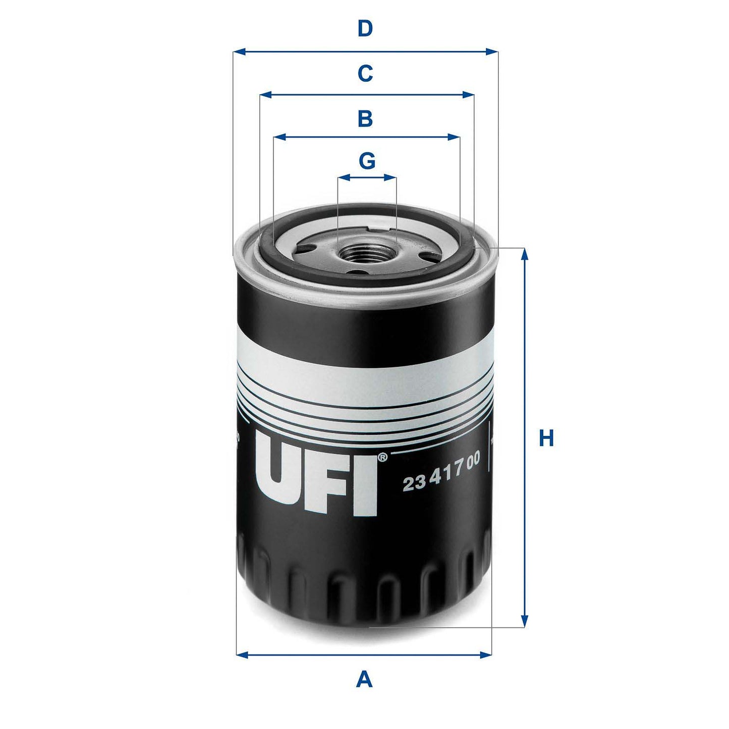 UFI 23.417.00 Oil Filter