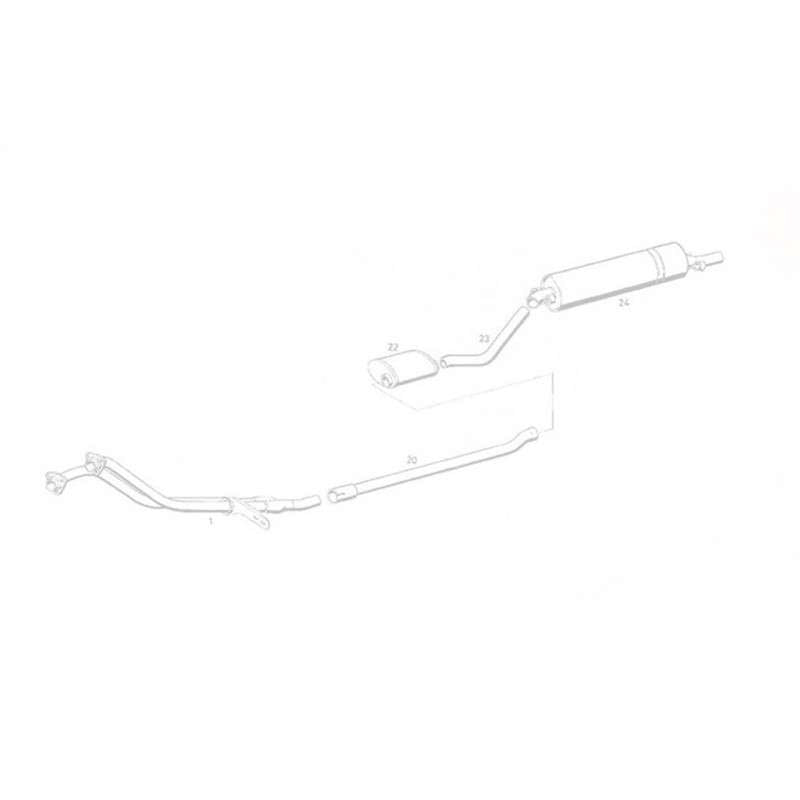 QuickSilver MZ622 Mercedes 300 SE / SEL / SEC W111 and W112 - Stainless Steel Exhaust | ML Performance UK Car Parts