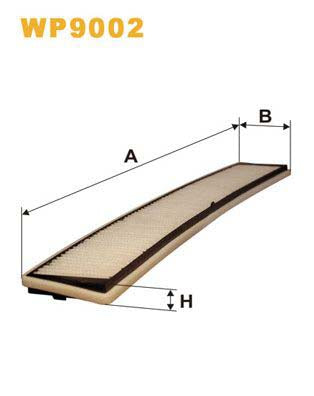WIX Filters WP9002 Pollen Filter
