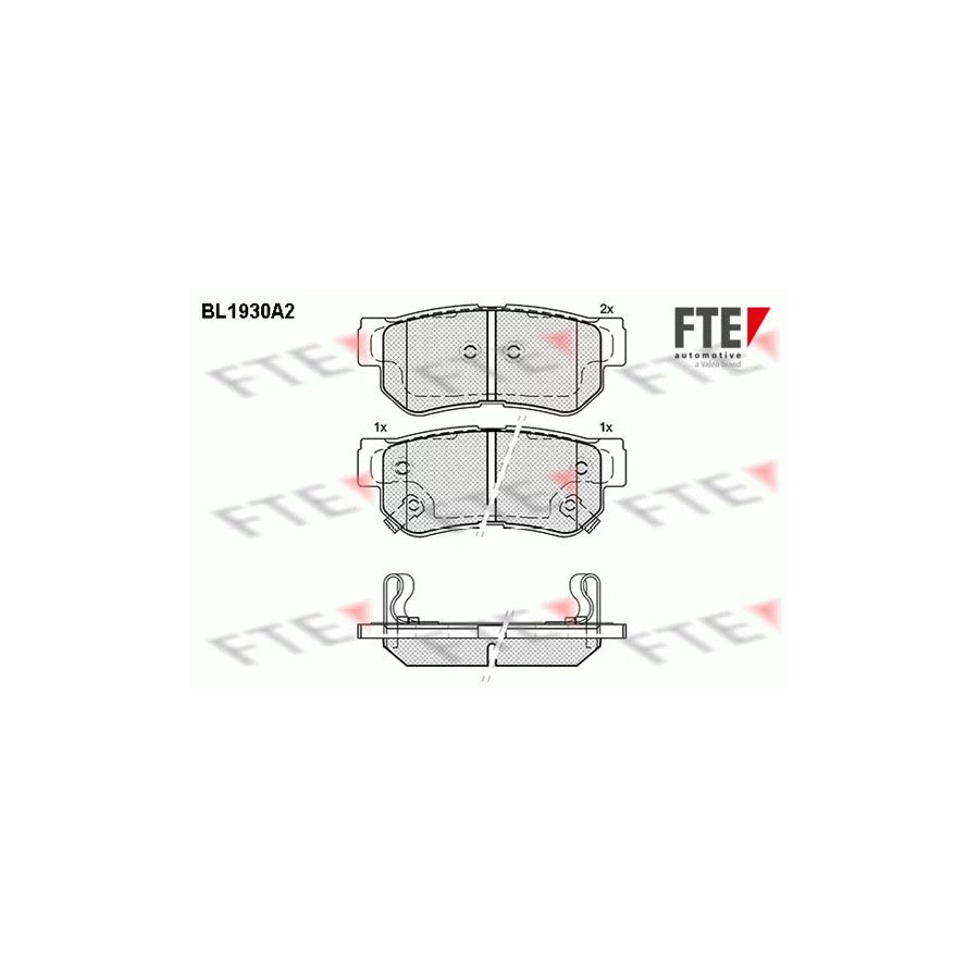 Fte BL1930A2 Brake Pad Set | ML Performance UK Car Parts