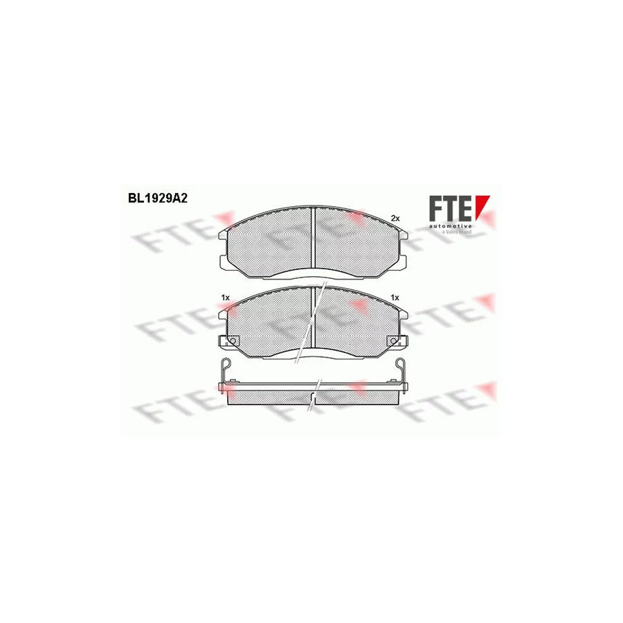 Fte BL1929A2 Brake Pad Set | ML Performance UK Car Parts