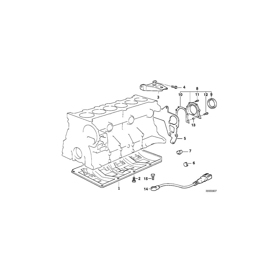 Genuine BMW 11131403769 E36 Oil Deflector (Inc. M3) | ML Performance UK Car Parts