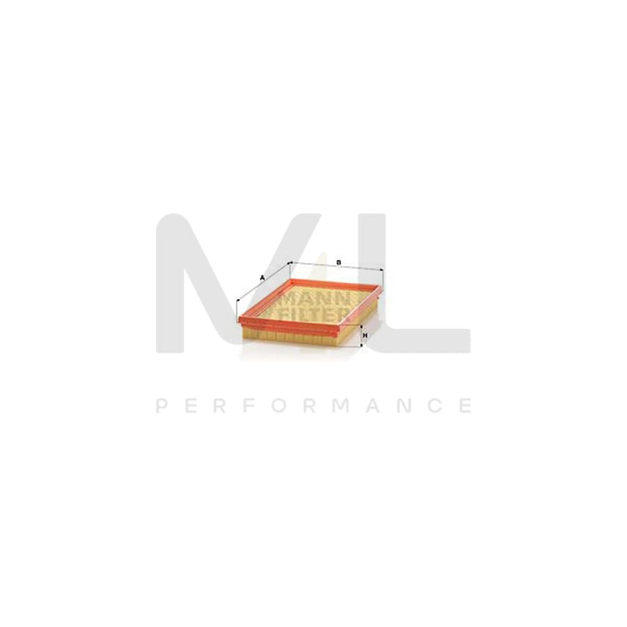 MANN-FILTER C 2557 Air Filter Filter Insert | ML Performance Car Parts