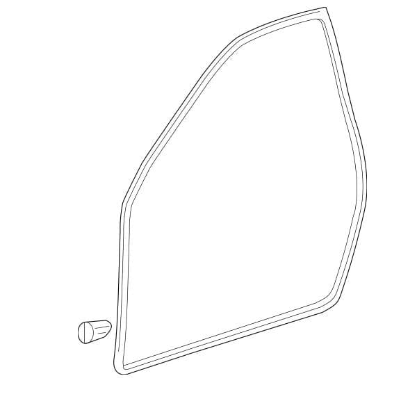 Genuine Lexus 67862-53030 IS Phase 2 N/S Front Door Seal