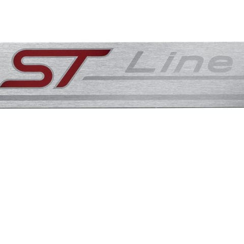 GENUINE FORD 2520627 FOCUS SCUFF PLATES FRONT, WITH ST-LINE LOGO | ML Performance UK