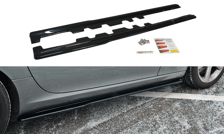 Maxton Design ME-SLK-R172-SD1T Side Skirts Diffusers Mercedes Benz SLK-Class R172 | ML Performance UK Car Parts