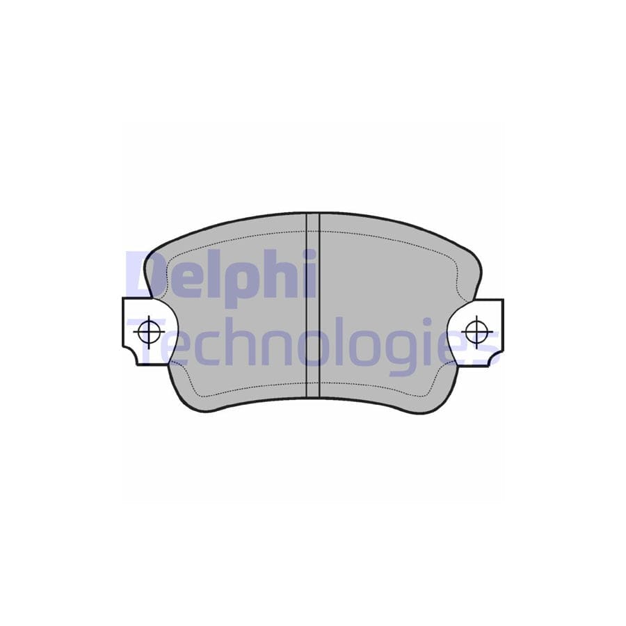 Delphi Lp1926 Brake Pad Set