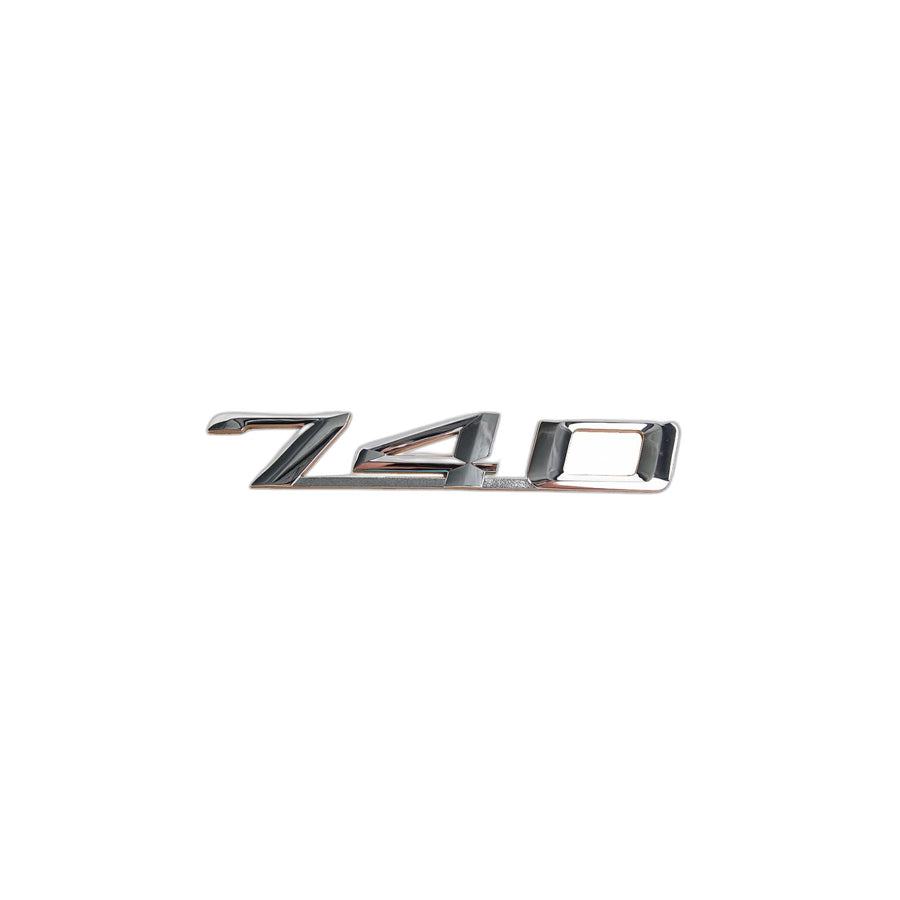 Genuine BMW 51148139836 E32 E38 Emblem Adhered Rear "740" (Inc. 740i, 740d & 740iL) | ML Performance UK Car Parts