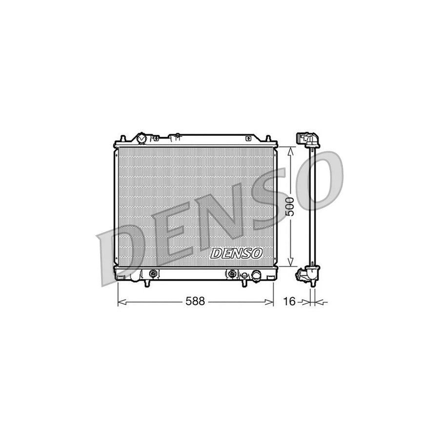 Denso DRM45013 Drm45013 Engine Radiator | ML Performance UK