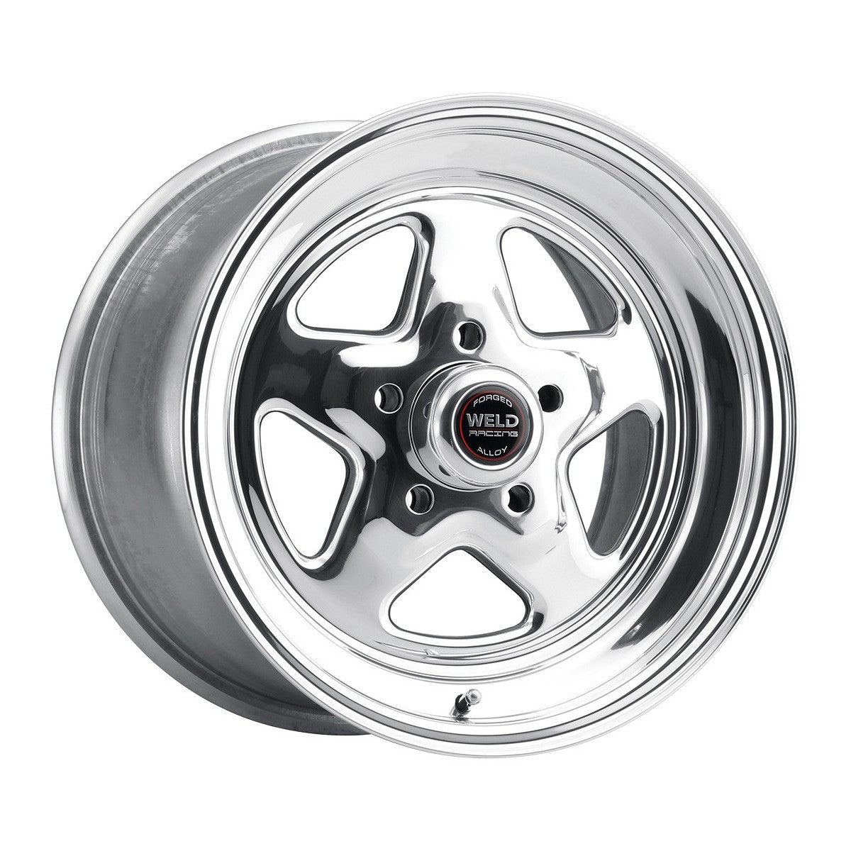 Weld 96-510210 0 Wheel 15x10 5x4.5 ET0 BS5.5 Polished Center - Polished Shell