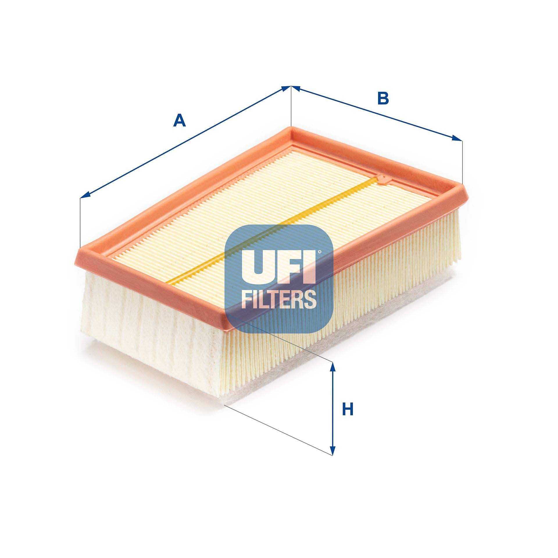 UFI 30.491.00 Air Filter For Renault Koleos I (Hy)