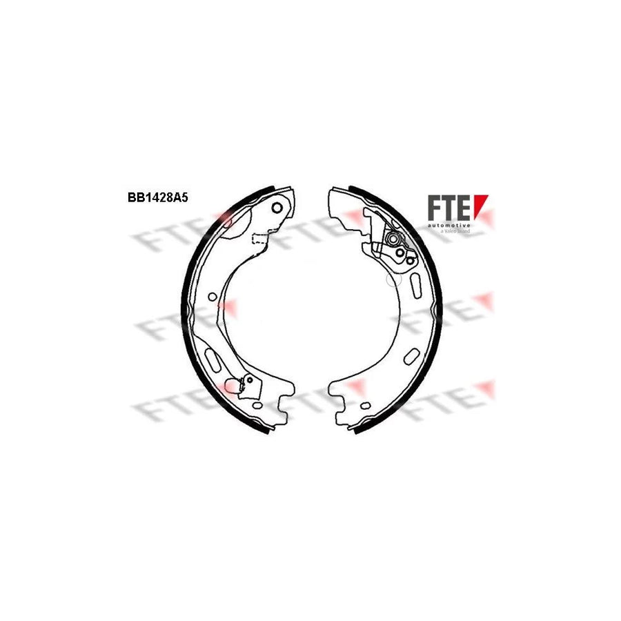 Fte BB1428A5 Handbrake Shoes | ML Performance UK Car Parts