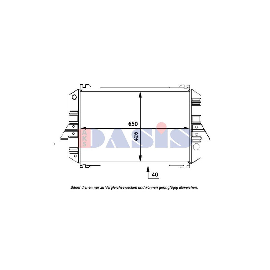 AKS Dasis 070019N Engine Radiator | ML Performance UK