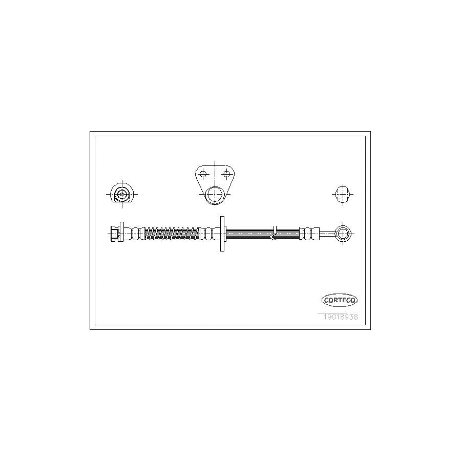 Corteco 19018938 Brake Hose | ML Performance UK