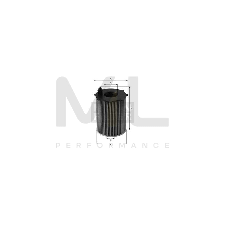 MANN-FILTER HU 718/8 x Oil Filter Filter Insert | ML Performance Car Parts