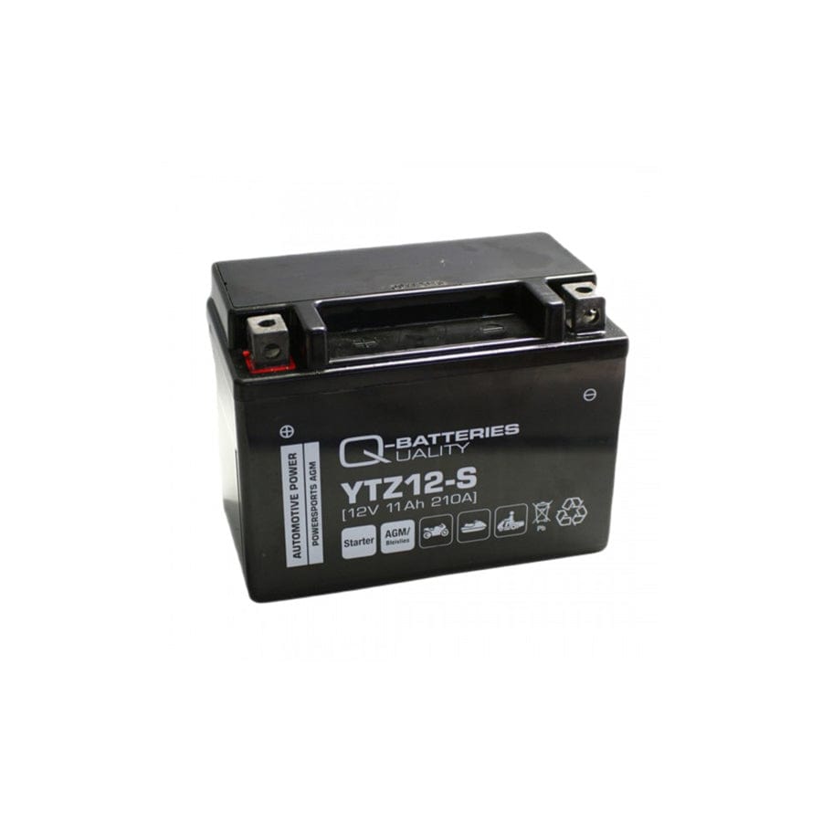 Q-Batteries Qbatteries Motorcycle battery YTZ12S 51121 AGM 12V 11Ah 210A | ML Performance UK Car Parts