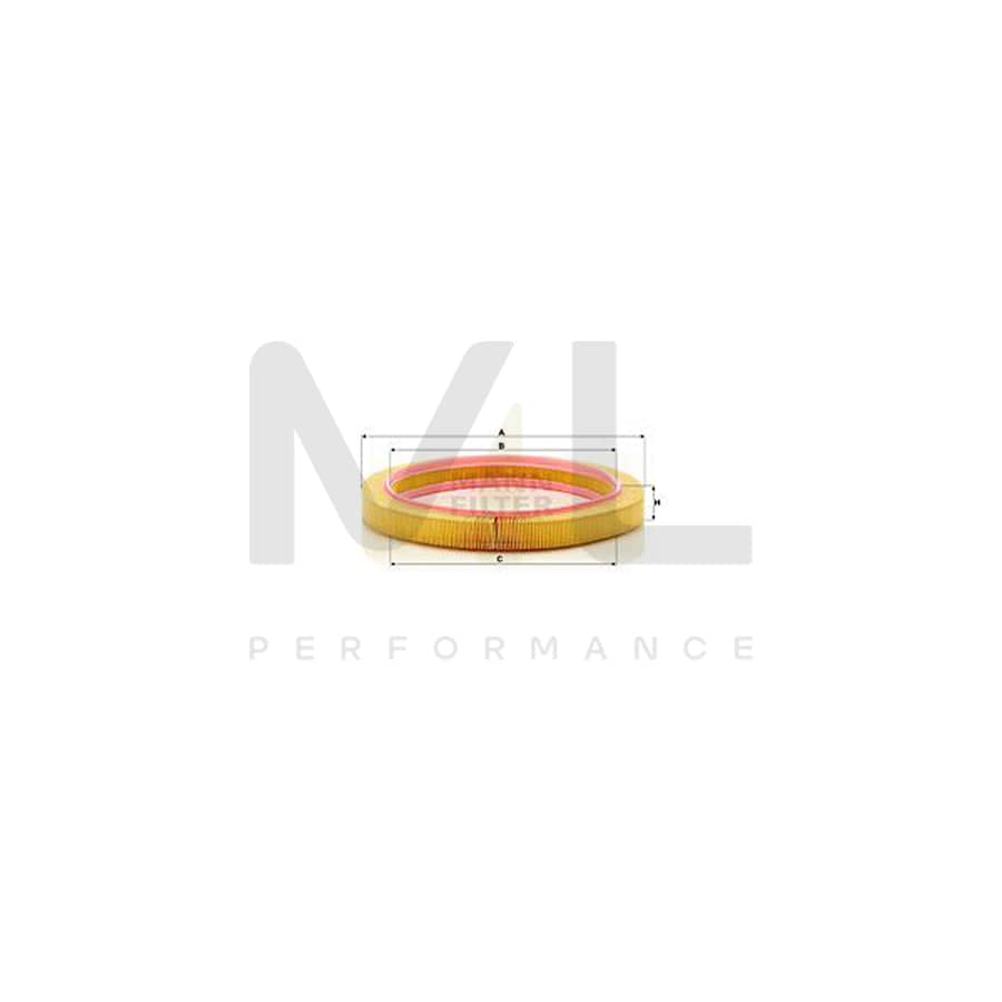 MANN-FILTER C 4282 Air Filter suitable for MERCEDES-BENZ /8 Filter Insert | ML Performance Car Parts