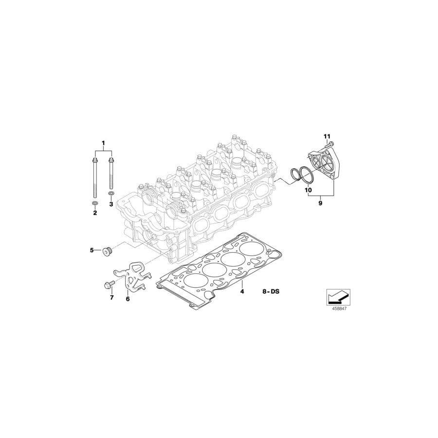 Genuine BMW 11127557934 E90 Set Bolt Cylinder Head TORX (Inc. 320si) | ML Performance UK Car Parts