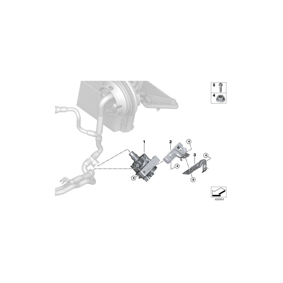 Genuine BMW 11518670866 F56 Holder (Inc. Cooper S, Cooper S ALL4 & 228iX) | ML Performance UK Car Parts