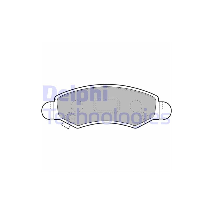 Delphi Lp1919 Brake Pad Set