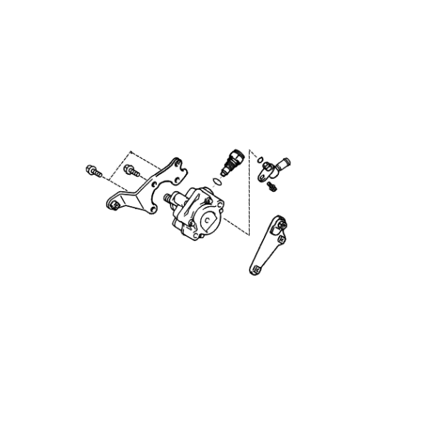 Genuine Lexus 44320-48040 RX Phase 2 Power Steering Pump Assembly