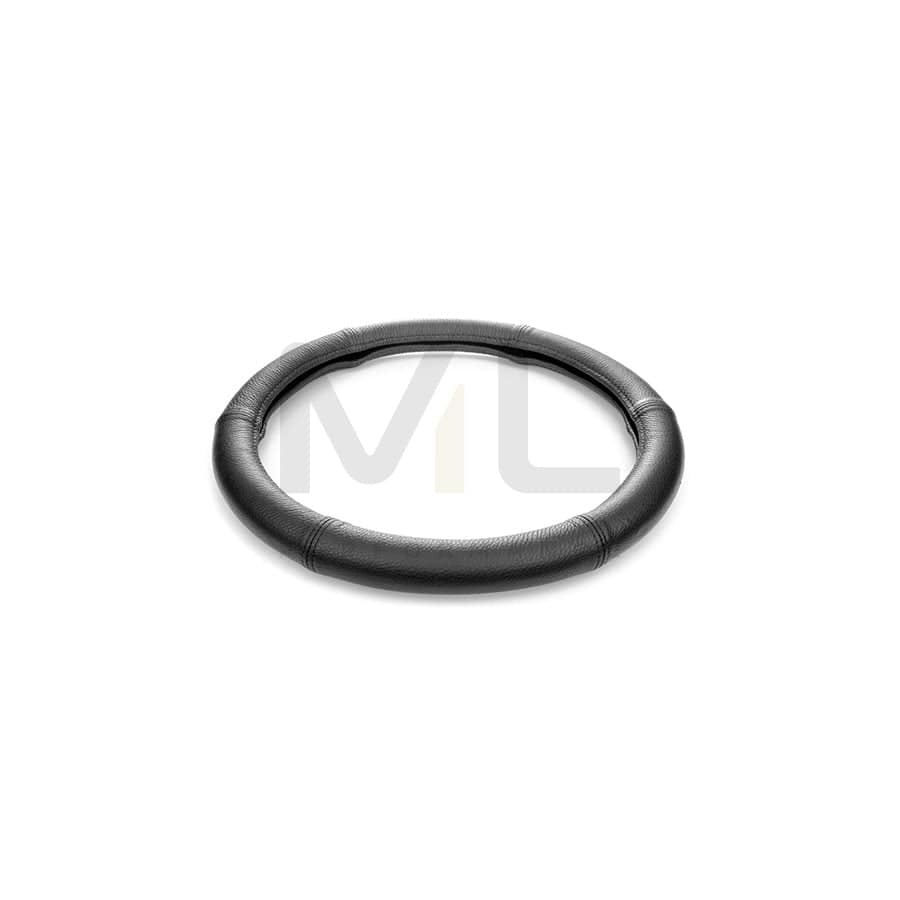 MAMMOOTH CP10062 Steering wheel cover Black, Ø: 39-41cm, Leather | ML Performance Car Parts