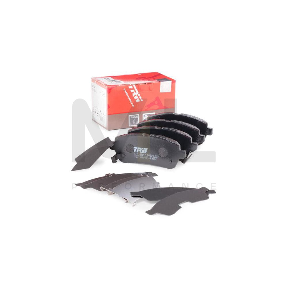 TRW Cotec Gdb3437 Brake Pad Set With Acoustic Wear Warning | ML Performance Car Parts