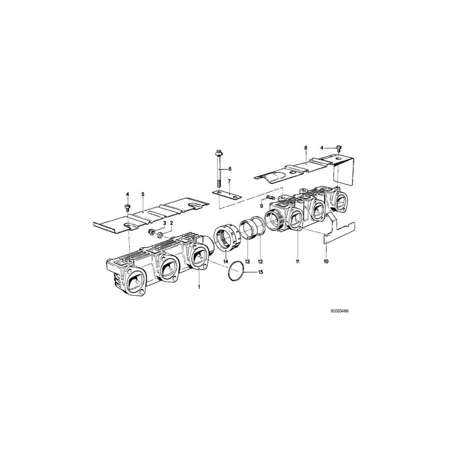 Genuine BMW 11621276614 E23 Protection Plate (Inc. 745i) | ML Performance UK Car Parts