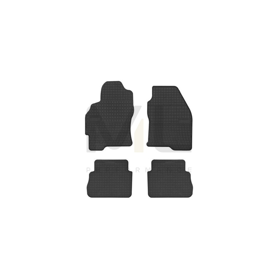 FROGUM Tailored 402034 Floor mat set for FORD MONDEO Elastomer, Front and Rear, Quantity: 4, Black | ML Performance Car Parts