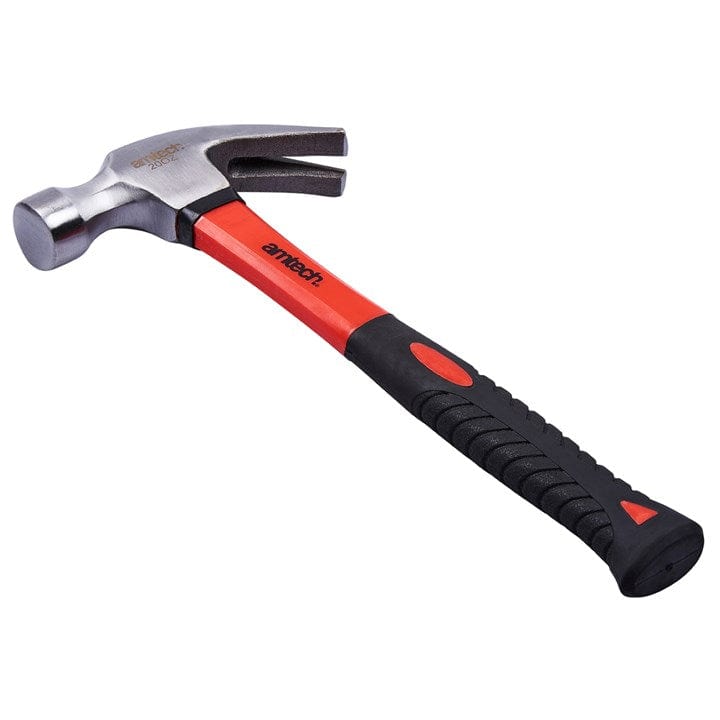 Amtech 20oz Claw Hammer - Fibreglass Shaft | ML Performance DIY & Power Tools