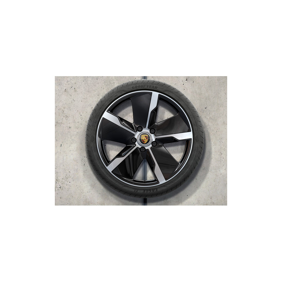 Genuine Porsche 21 Taycan Exclusive Design Alloy Wheels & Summer Tyres Original Porsche | ML Performance UK Car Parts