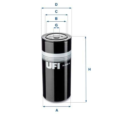 UFI 24.336.00 Fuel Filter