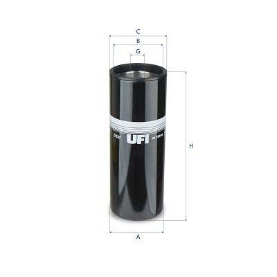 UFI 23.733.00 Oil Filter