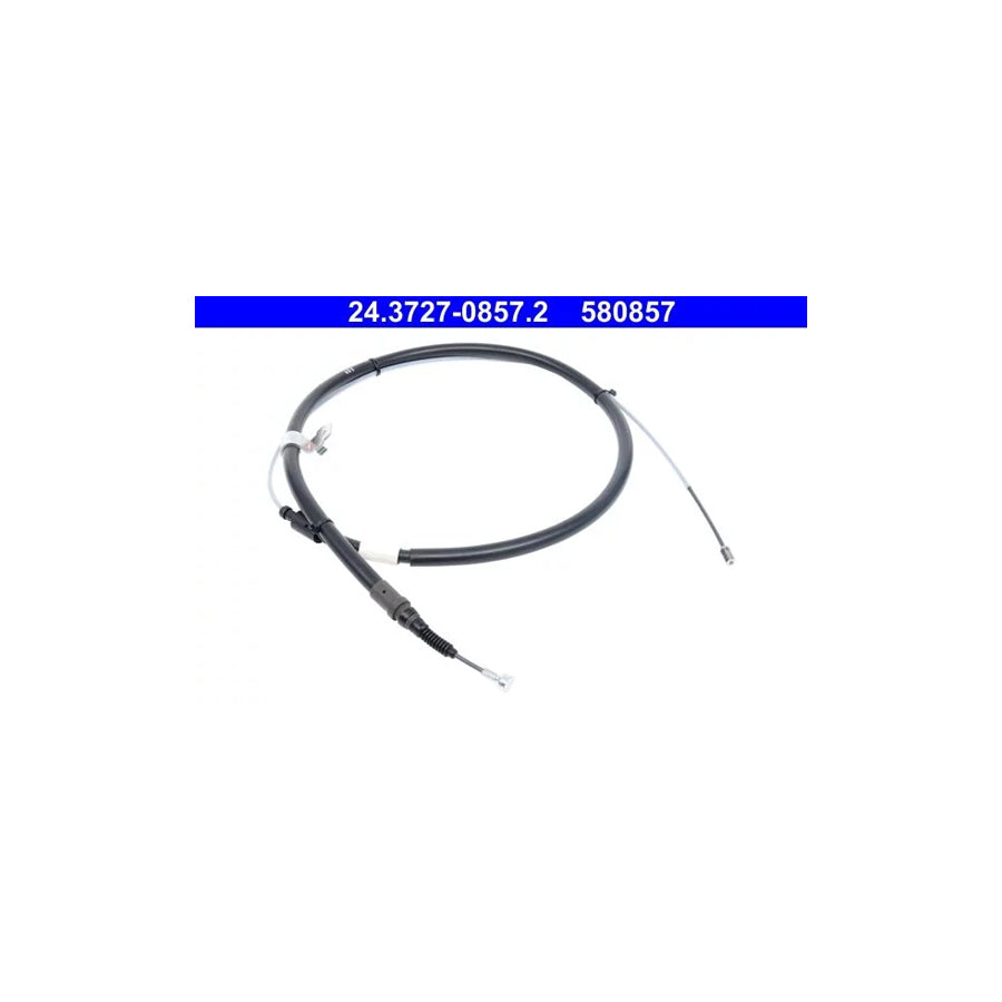 ATE 24.3727-0857.2 Hand Brake Cable For Peugeot 308