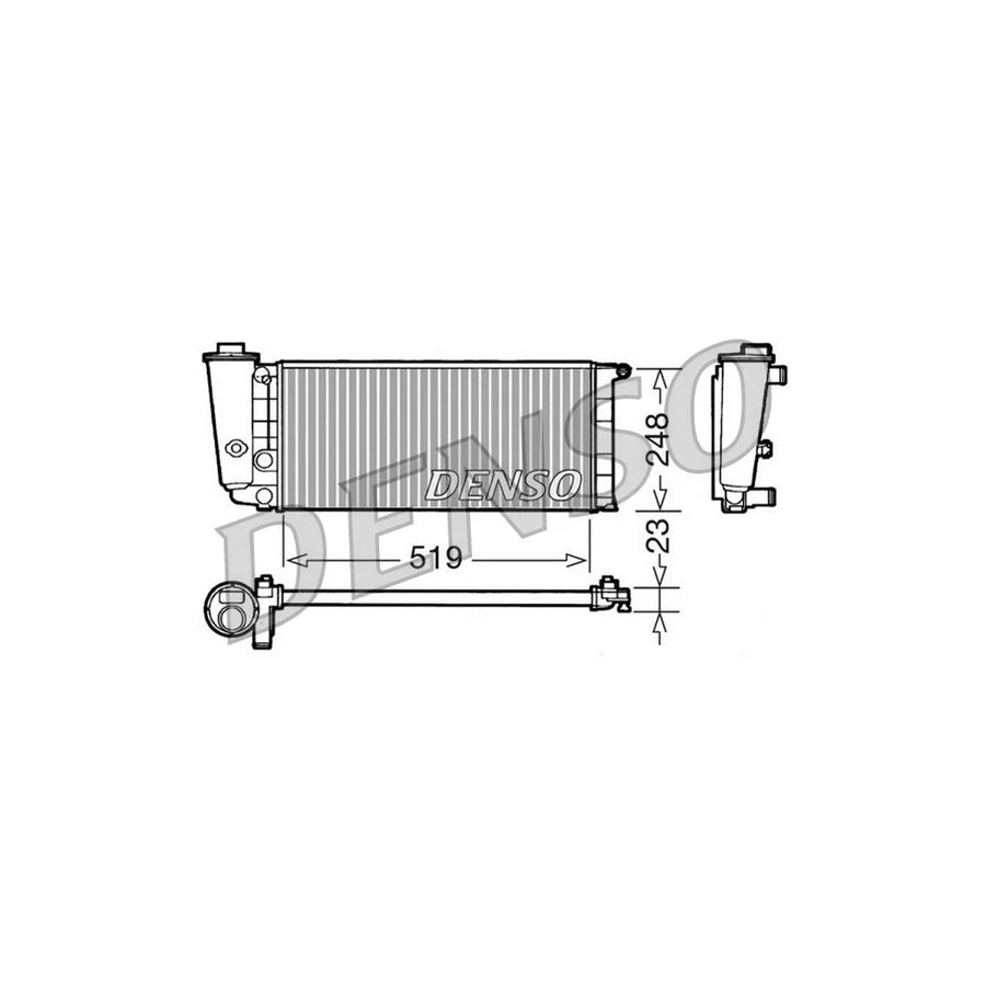 Denso DRM09080 Drm09080 Engine Radiator | ML Performance UK