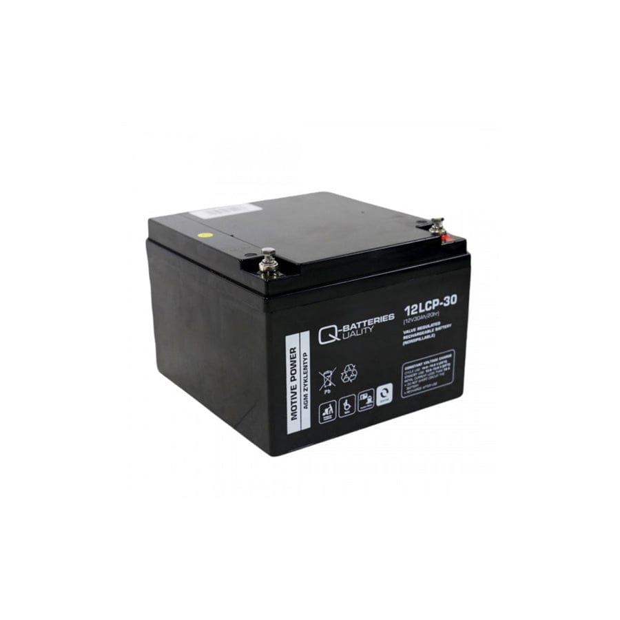 Q-Batteries 12LCP30 / 12V 30Ah lead acid battery Cycle type AGM Deep Cycle VRLA | ML Performance UK Car Parts