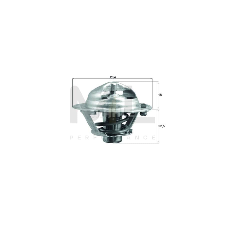 MAHLE ORIGINAL TX 166 85D Engine thermostat Opening Temperature: 85��C, with seal | ML Performance Car Parts