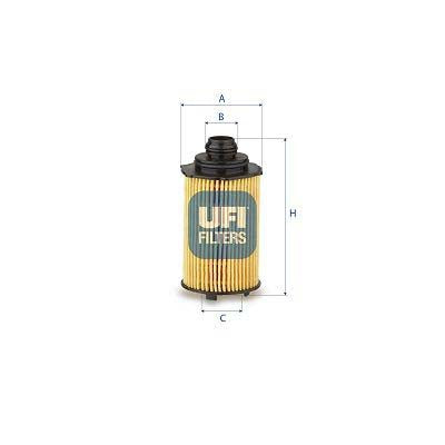 UFI 25.276.00 Oil Filter