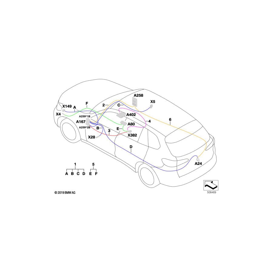 Genuine BMW 61118715449 G05 Rep. Module For Night Vision Camera (Inc. X5) | ML Performance UK Car Parts