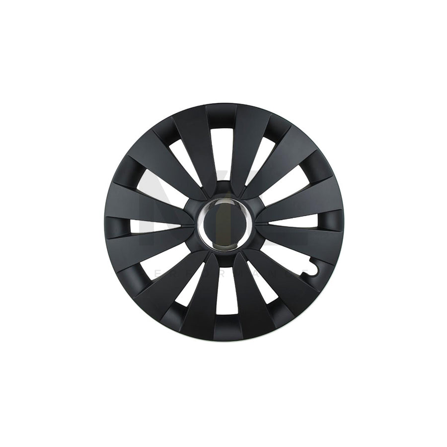 LEOPLAST SKY CZ MAT 16 Wheel trims 16 Inch Black | ML Performance Car Parts