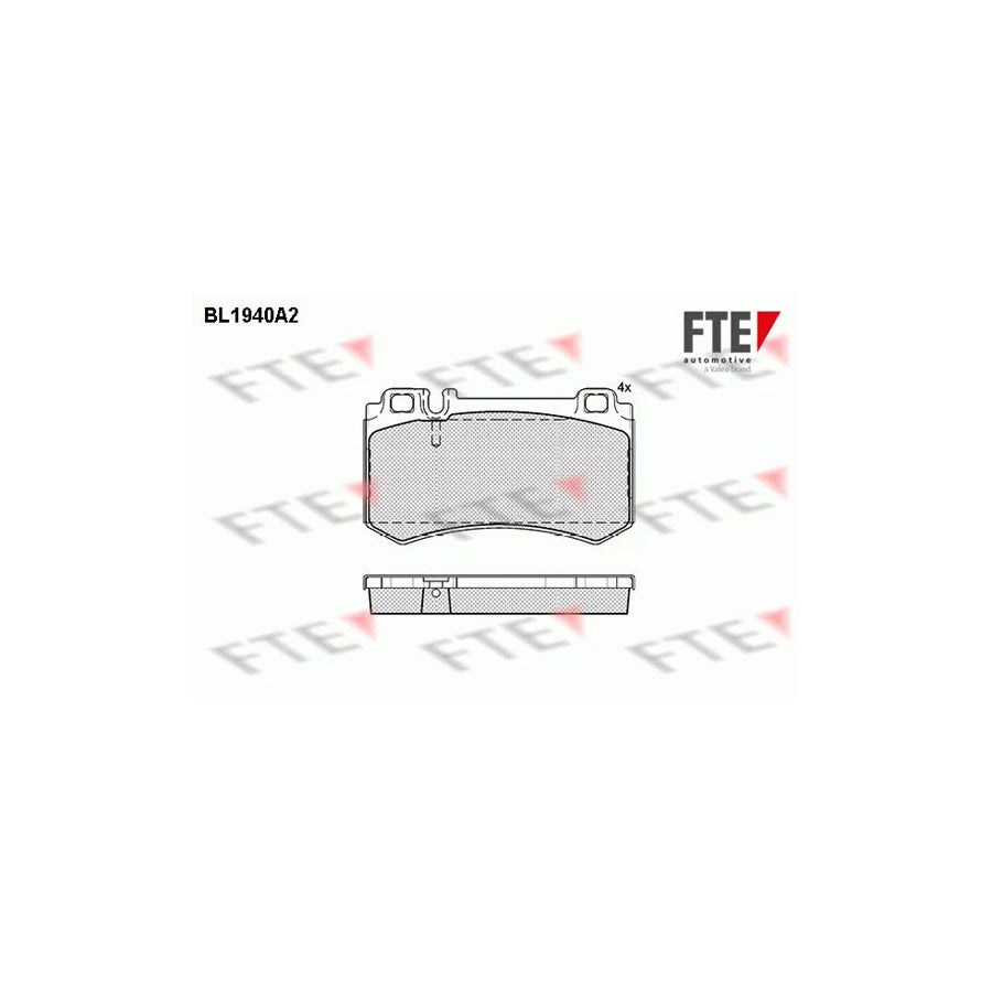 Fte BL1940A2 Brake Pad Set | ML Performance UK Car Parts