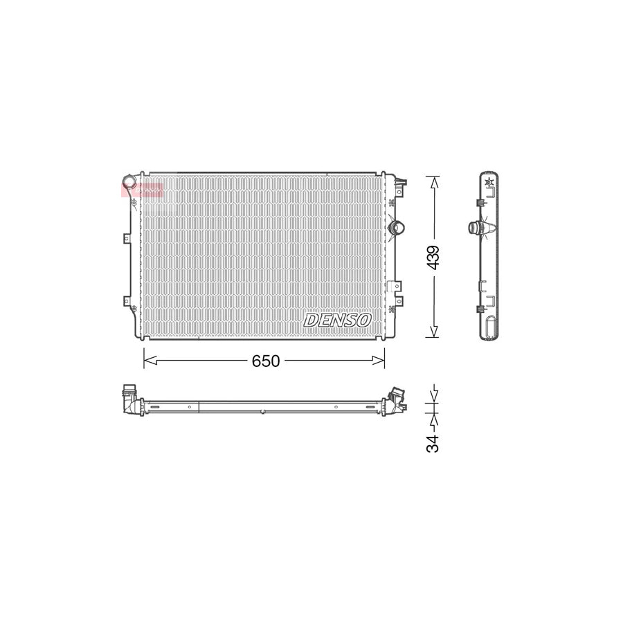 Denso DRM32046 Drm32046 Engine Radiator | ML Performance UK