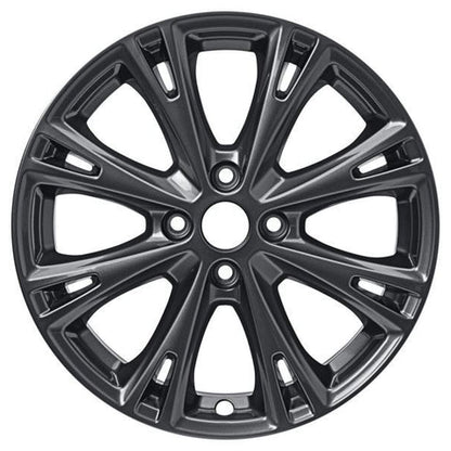 GENUINE FORD 2031734 x4 SET OF 4 FIESTA ALLOY WHEEL 17" 8-SPOKE DESIGN, ROCK METALLIC 11/2012 - 06/2017 | ML Performance UK