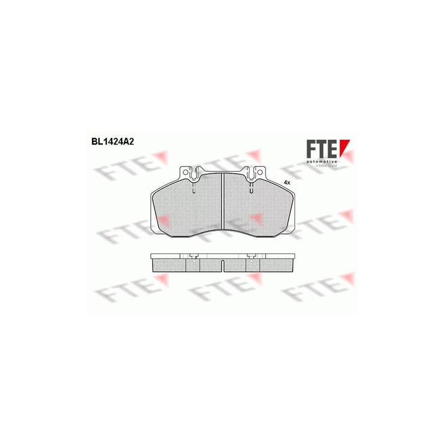 Fte 9500011 Brake Pad Set | ML Performance UK Car Parts