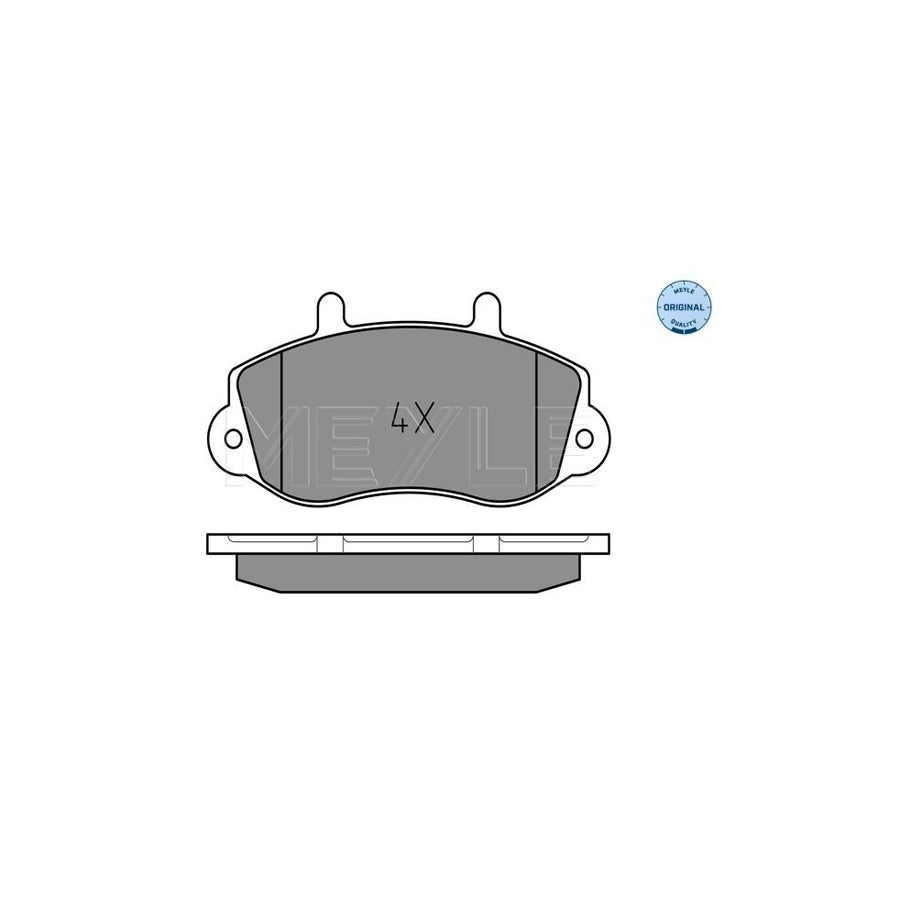 Meyle 025 233 0218 Brake Pad Set