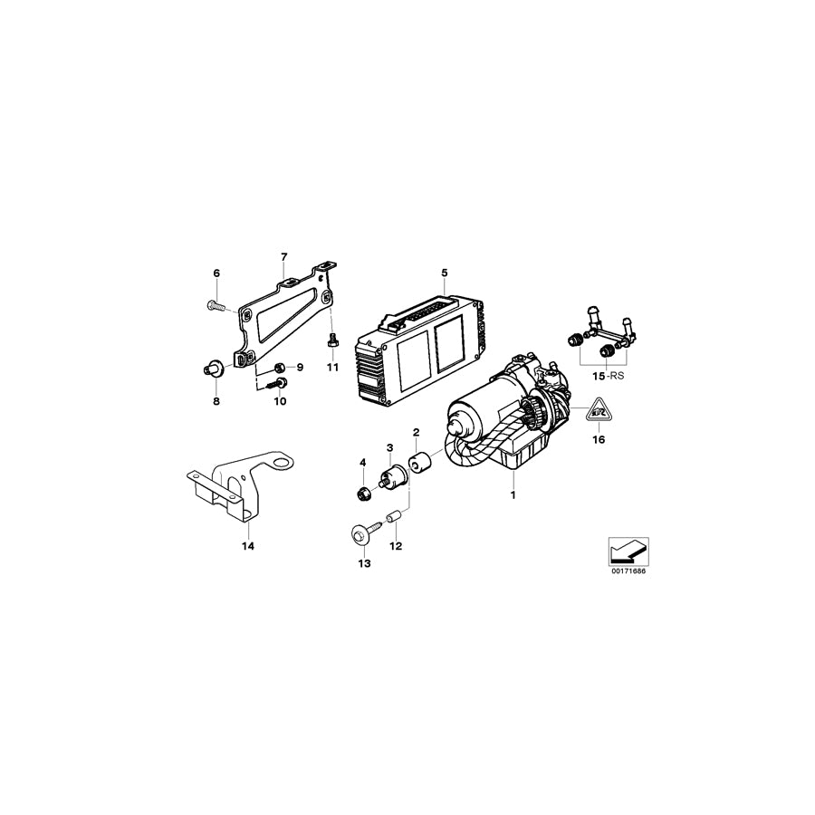 Genuine BMW 61131388862 E36 Plug Housing INTERNE NUMMER (Inc. M3) | ML Performance UK