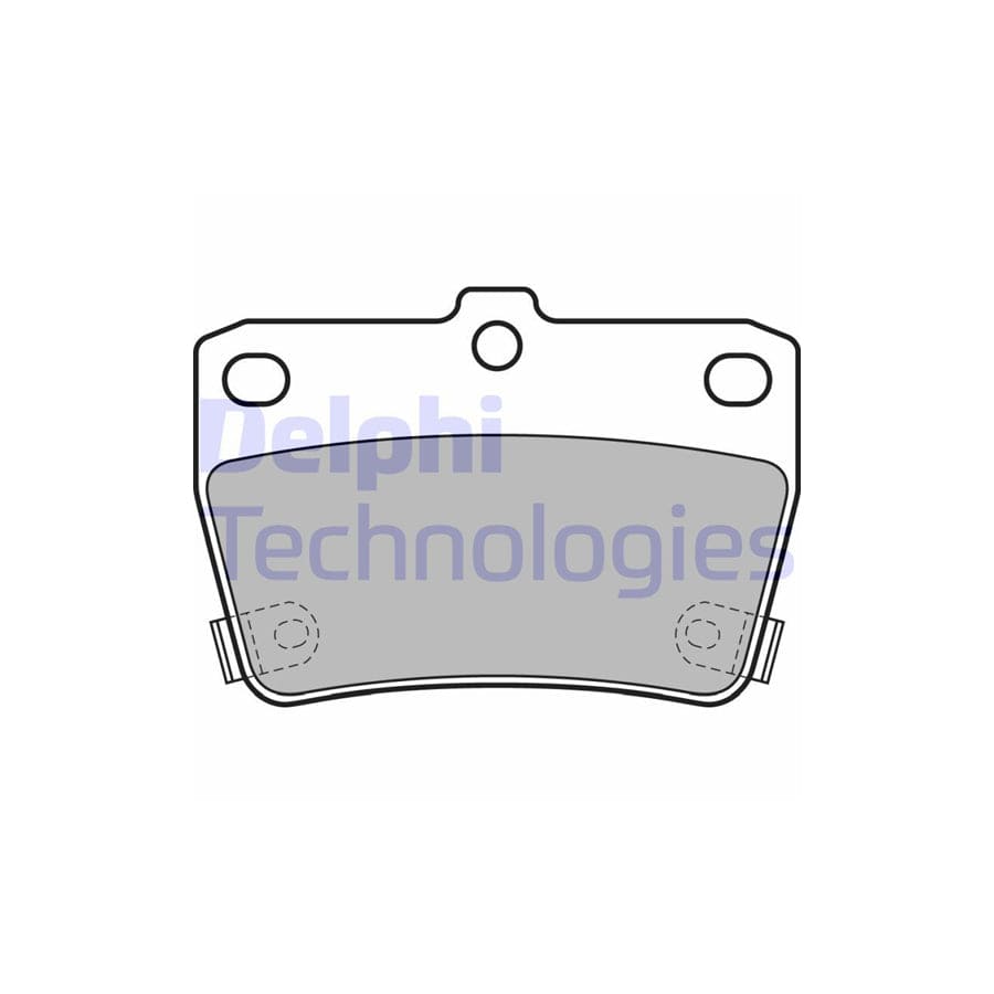 Delphi Lp1942 Brake Pad Set