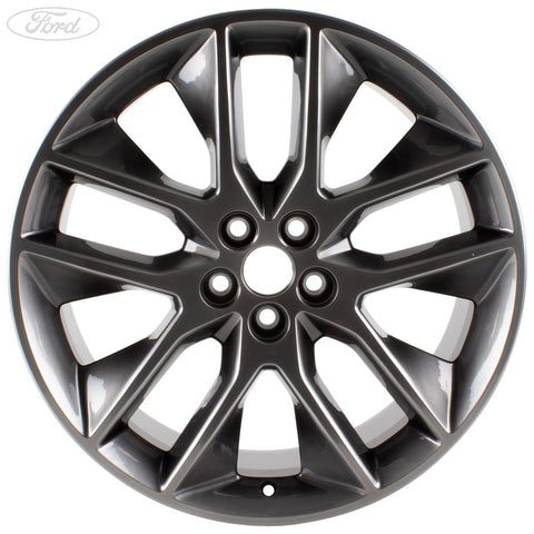 GENUINE FORD 5358302 EDGE ALLOY WHEEL 20" 5 X 2-SPOKE Y DESIGN, TARNISHED DARK | ML Performance UK